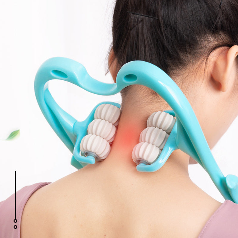 Plastic Pressure Point Therapy Neck Massageador