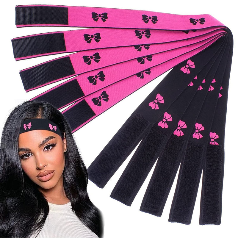 Fashion Adjustable Edge Elastic Band For Wigs Elastic Headband With MagicTape for Women Lace Wigs