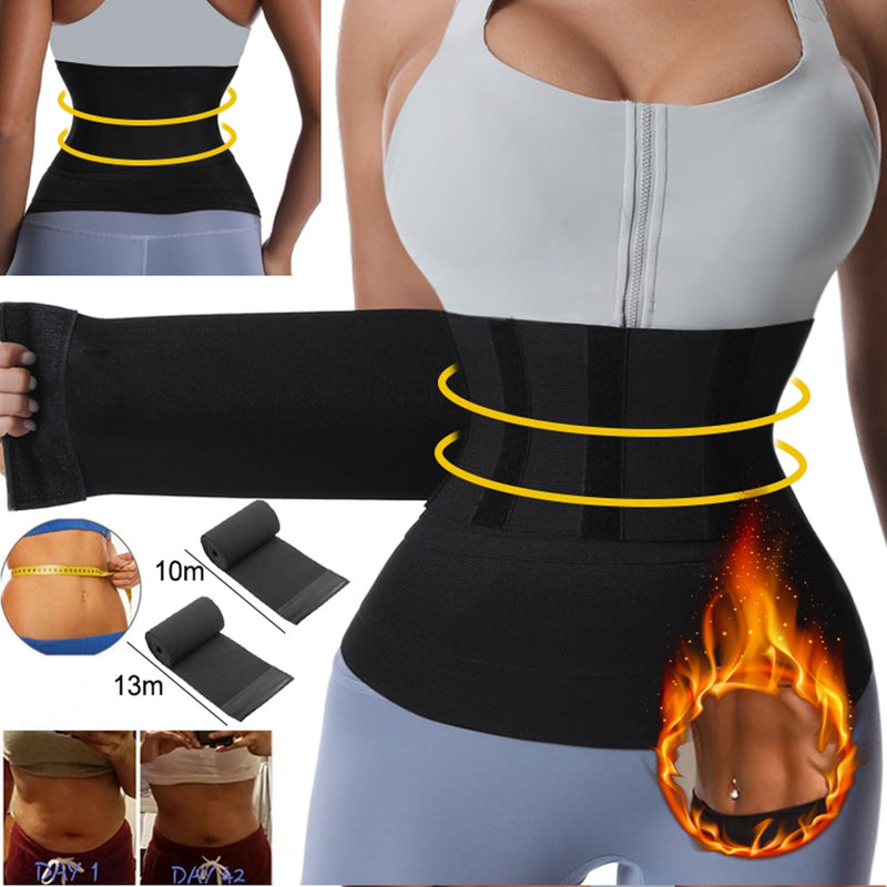 Waist Bandage Wrap Trimmer Belt Waist Trainer