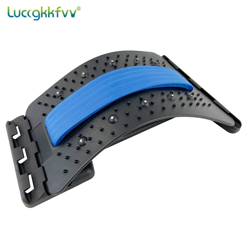 Back Massager Stretcher Equipment Tools Support Relaxation Spine Pain Relief