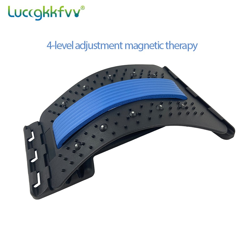 Back Massager Stretcher Equipment Tools Support Relaxation Spine Pain Relief